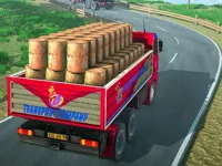 image bg Indian Truck Driver Cargo Duty Delivery